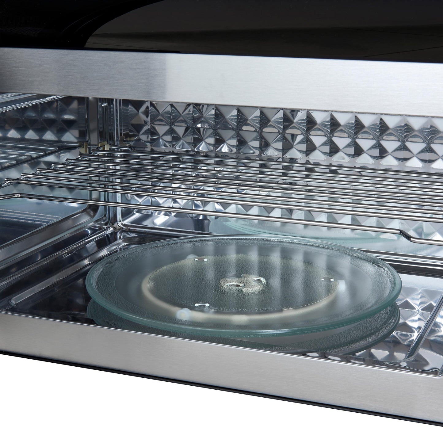 Forno FOTR303830 Forno Fornace 30-Inch Over The Range Convection Microwave, Stainless Steel - 1.5 Cu.Ft, 300 Cfm Vent, Touch Control, Led Light