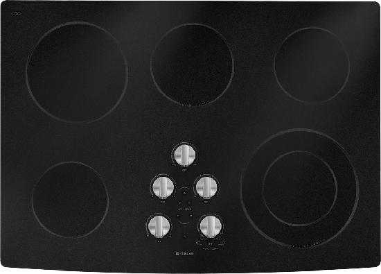 Jennair JEC9530BDB Electric Radiant Cooktop, 30