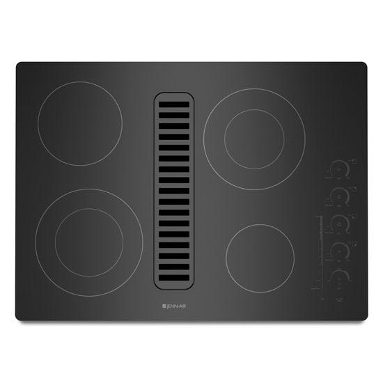 Jennair JED4430WB Jenn-Air® Electric Radiant Downdraft Cooktop With Electronic Touch Control, 30" - Black