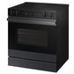 Samsung NSE6DG8500MT Bespoke 6.3 Cu. Ft. Smart Slide-In Electric Range With Air Sous Vide & Air Fry In Matte Black Steel