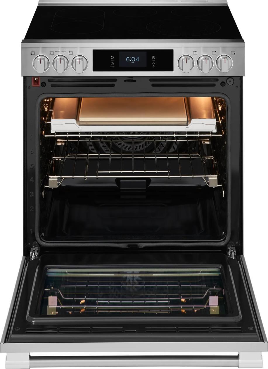 Frigidaire PCFE3085BF 30" Electric Range With Stone-Baked Pizza