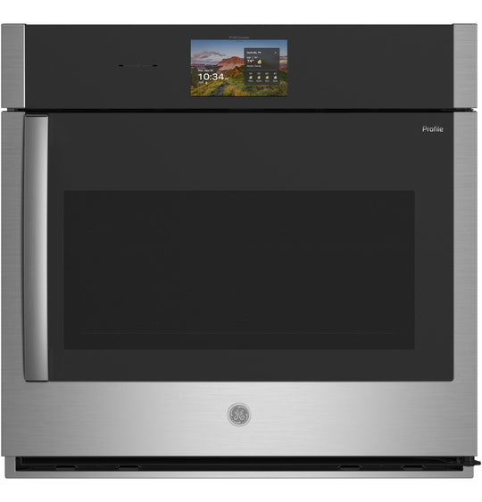 Ge Appliances PTS700RSZSS Ge Profile™ 30" Smart Built-In Convection Single Wall Oven With Right-Hand Side-Swing Doors