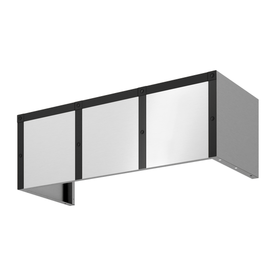 Zephyr BKDC14812AMB Duct Cover Banding Kit, 48In X 12In, Matte Black