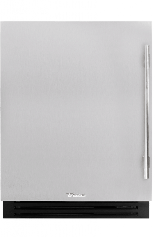 True Residential TUBADA24LSAS 24 Inch Solid Stainless Door Left Hinge Ada Height Undercounter Beverage Center