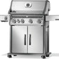 Napoleon Bbq RP525SIBNSS2 Rogue Pro 525 Sib With Infrared Side Burner , Natural Gas, Stainless Steel