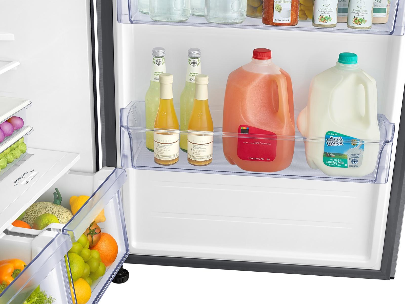 Samsung RT18DG6500SR Bespoke Ai Top Freezer All-Around Cooling Garage Ready 18 Cu.Ft.