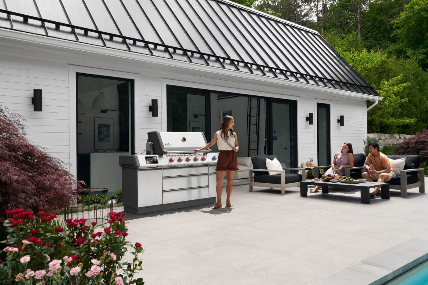 Napoleon Bbq PRO665VXRSIBNSS Prestige Pro 665 Elite With Smart Technology & Electric Smoker Box , Natural Gas, Stainless Steel