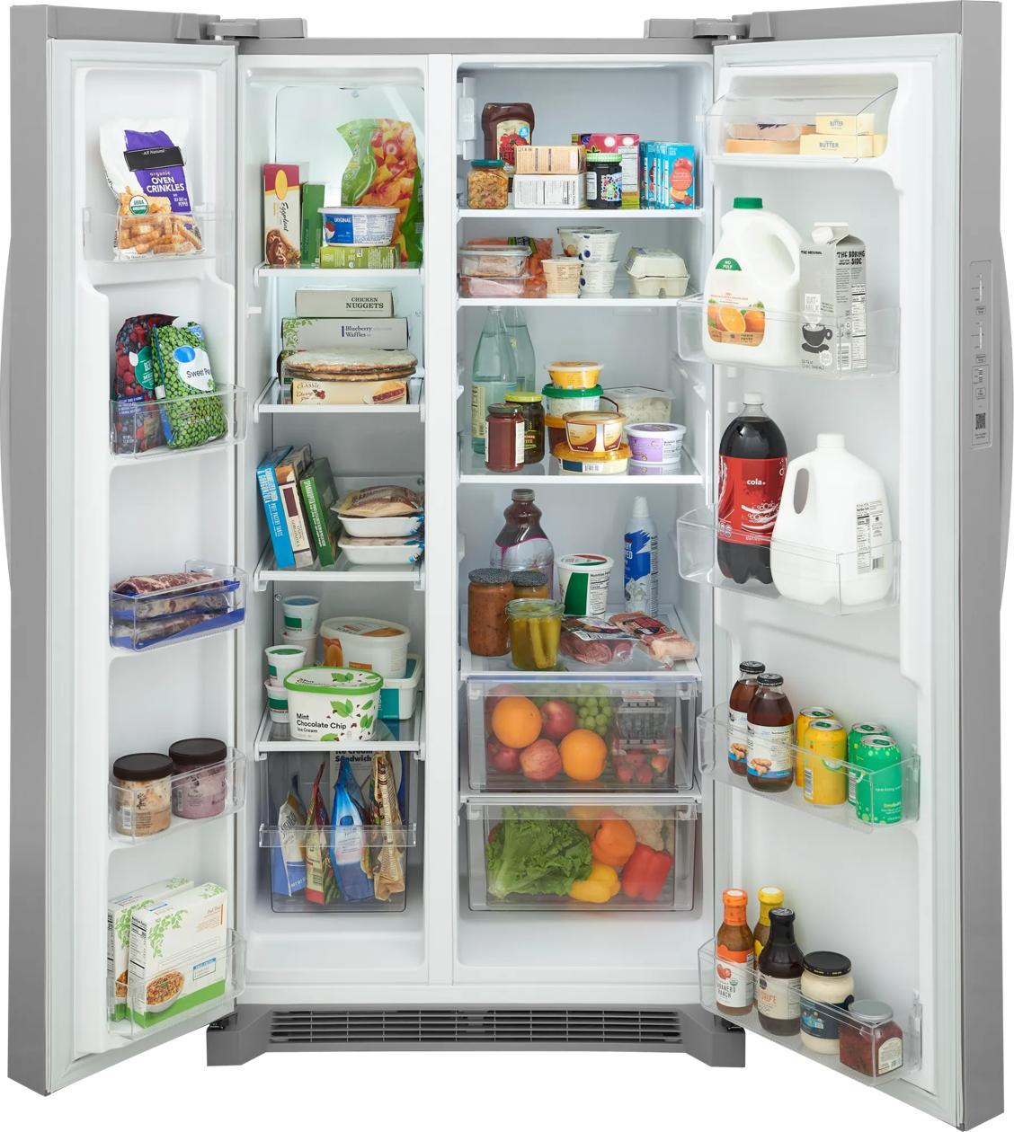 Frigidaire FRSN2610AF 26 Cu. Ft. 36" Standard-Depth Side-By-Side Refrigerator