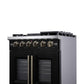 Forno FFSGS646030BLK Forno Capriasca 30-Inch Freestanding French Door Gas Range, 4 Burners, Convection Oven, Energy Efficient