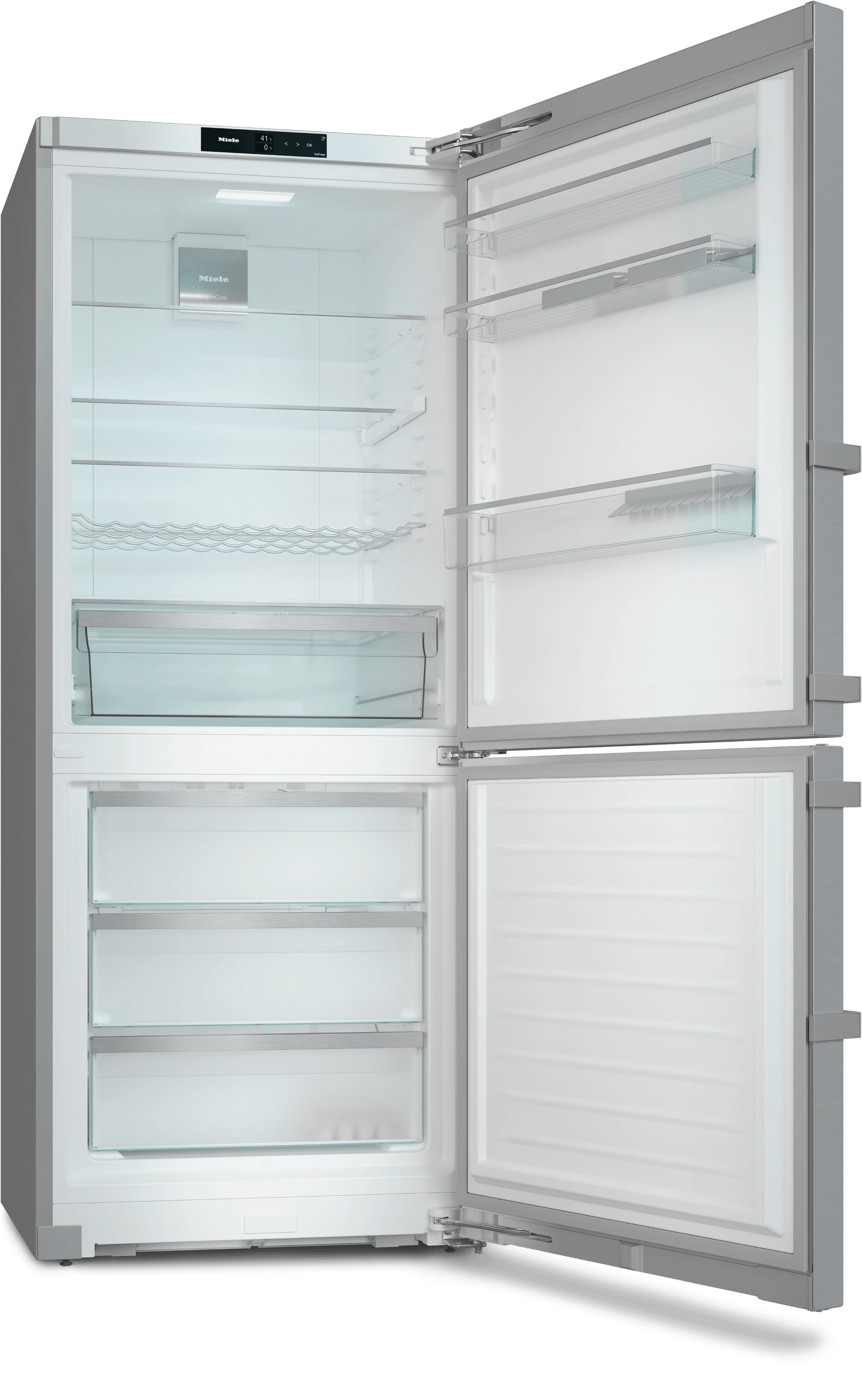 Miele KFN4776ED Kfn 4776 Ed - Freestanding Fridge-Freezer With Dailyfresh And Nofrost In 30'' Width For A Lot Of Storage Space.