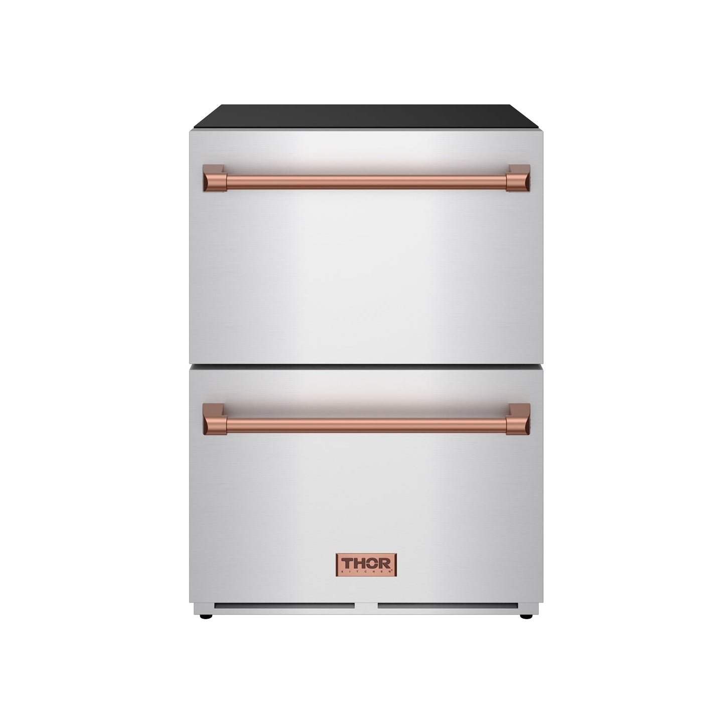 Thor Kitchen RF24URSG 24 Inch Undercounter Built-In Or Freestanding Drawer Refrigerator - Stainless Steel/Rose Gold Gordon Ramsay Series