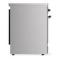 Ilve UMIB30QNR3SSB Ilve Umib30Qnr3Ssb Majestic Iii 30 Inch Induction Range With 4 Elements, 4 Cu. Ft. Oven Capacity (Solid Door, Stainless Steel, Burnished)
