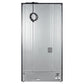 Forno FFFFD178336BLK Forno Rivello 36 Inch French Door Refrigerator In Black With Antique Brass, Internal Water Dispenser, Filtered Ice, Adjustable Shelves, Energy Star Certified