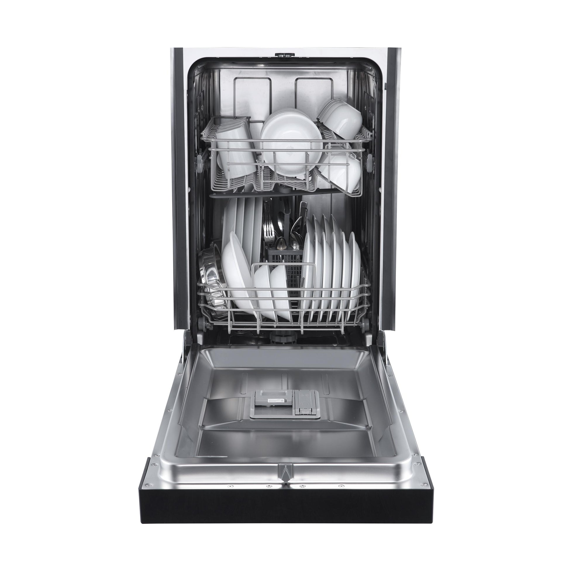 Forno FDWBI804118BLK Forno Polo 18-Inch Built-In Black Dishwasher, 8 Place Settings, Energy Star Certified, 52 Dba