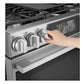 Lg LSGU6339X Lg Signature 6.3 Cu. Ft. Smart Gas Slide-In Range With Dynamic Probake Convection®, Air Fry, Air Sous Vide, Pizza Mode And Ai Gourmet Camera