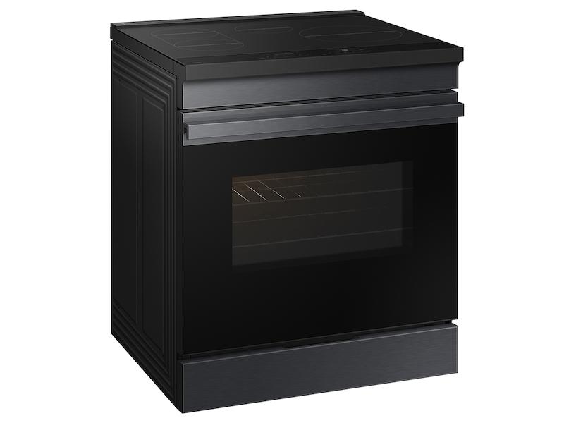 Samsung NSI6DG9100MT Bespoke 6.3 Cu. Ft. Smart Slide-In Induction Range With Anti-Scratch Glass Cooktop In Matte Black Steel