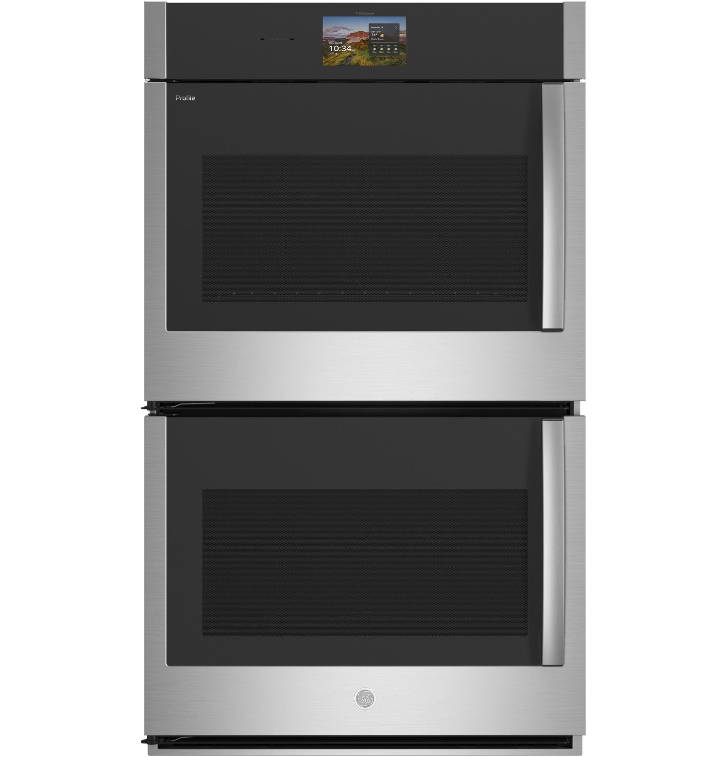 Ge Appliances PTD700LSZSS Ge Profile™ 30" Smart Built-In Convection Double Wall Oven With Left-Hand Side-Swing Doors
