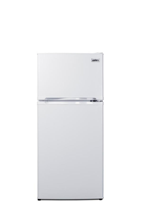 Summit FF712W 19" Wide Top Mount Refrigerator-Freezer