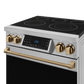 Thor Kitchen RSE30BRZ 30 Inch Professional Electric Range With Tilt Panel Touch Control In Stainless Steel/Bronze Gordon Ramsay Series - Rse30-Brz