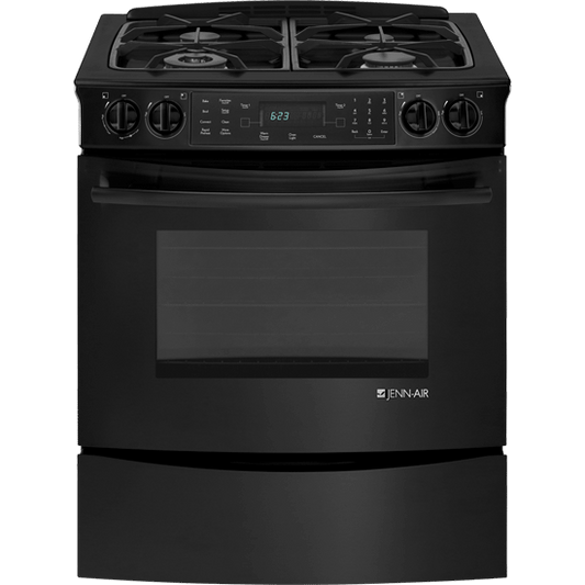 Jennair JGS8850CDB Slide-In Gas Range With Convection, 30"