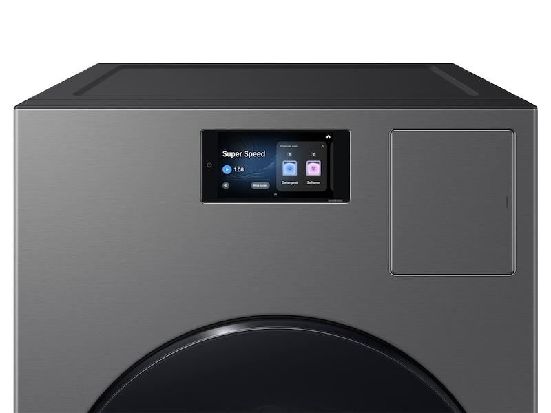 Samsung WD90F53AVS 5.3 Cu. Ft. Bespoke Ai Laundry Vented Combo™ All-In-One Ultra Capacity Washer And Electric Dryer With Ai Home In Dark Steel