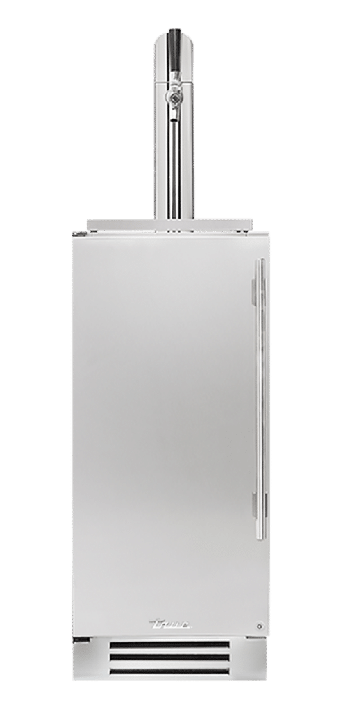 True Caliber TUR15BDLSSC 15 Inch Undercounter Beverage Dispenser - Tap: Single, Door: Solid Stainless - Stainless Steel Finish, Stainless Steel Hardware, Left Hinge