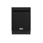 Thor Kitchen TDW24PTB 24 Inch Built-In Top Control Dishwasher With Pocket Handle - Black