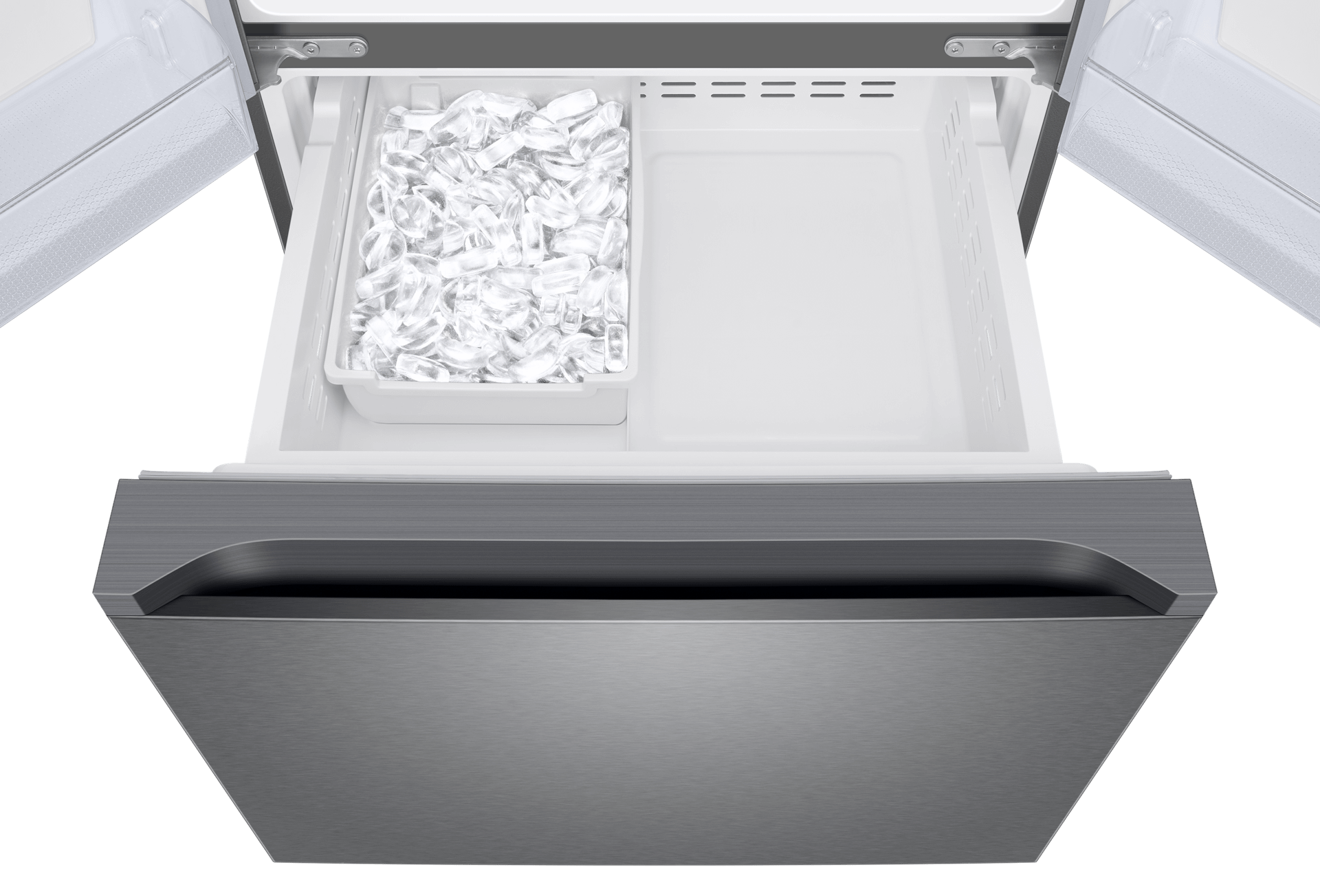 Samsung RF22A4111SR Bespoke Ai 3-Door French Door All-Around Cooling Auto Ice Maker 22 Cu.Ft.