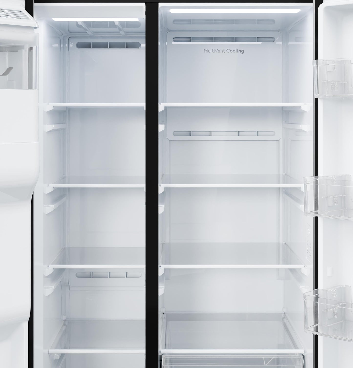 Ge Appliances GSS28NYYFS Ge® 27.9 Cu. Ft. Side-By-Side Refrigerator With Extra Tall Dispenser And In-Door Icemaker