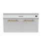 Forno FRHUC525530WHT Forno Bari Espresso 30-Inch Under Cabinet Range Hood, White, 600 Cfm, Led Lighting, Dishwasher-Safe Baffle Filters, 3-Speed Fan Control