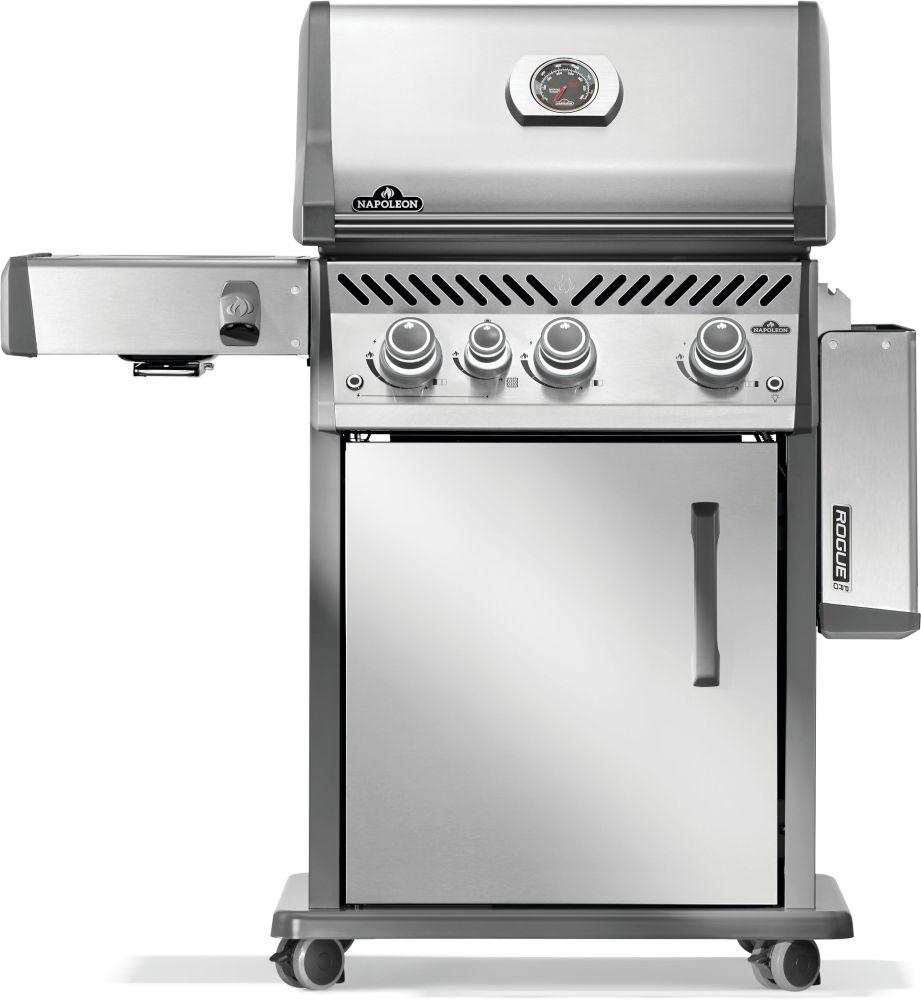 Napoleon Bbq RP425SIBNSS2 Rogue Pro 425 Sib With Infrared Side Burner , Natural Gas, Stainless Steel