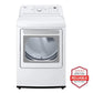 Lg DLE7010W 7.3 Cu. Ft. Ultra Large Capacity Electric Dryer With Sensor Dry Technology