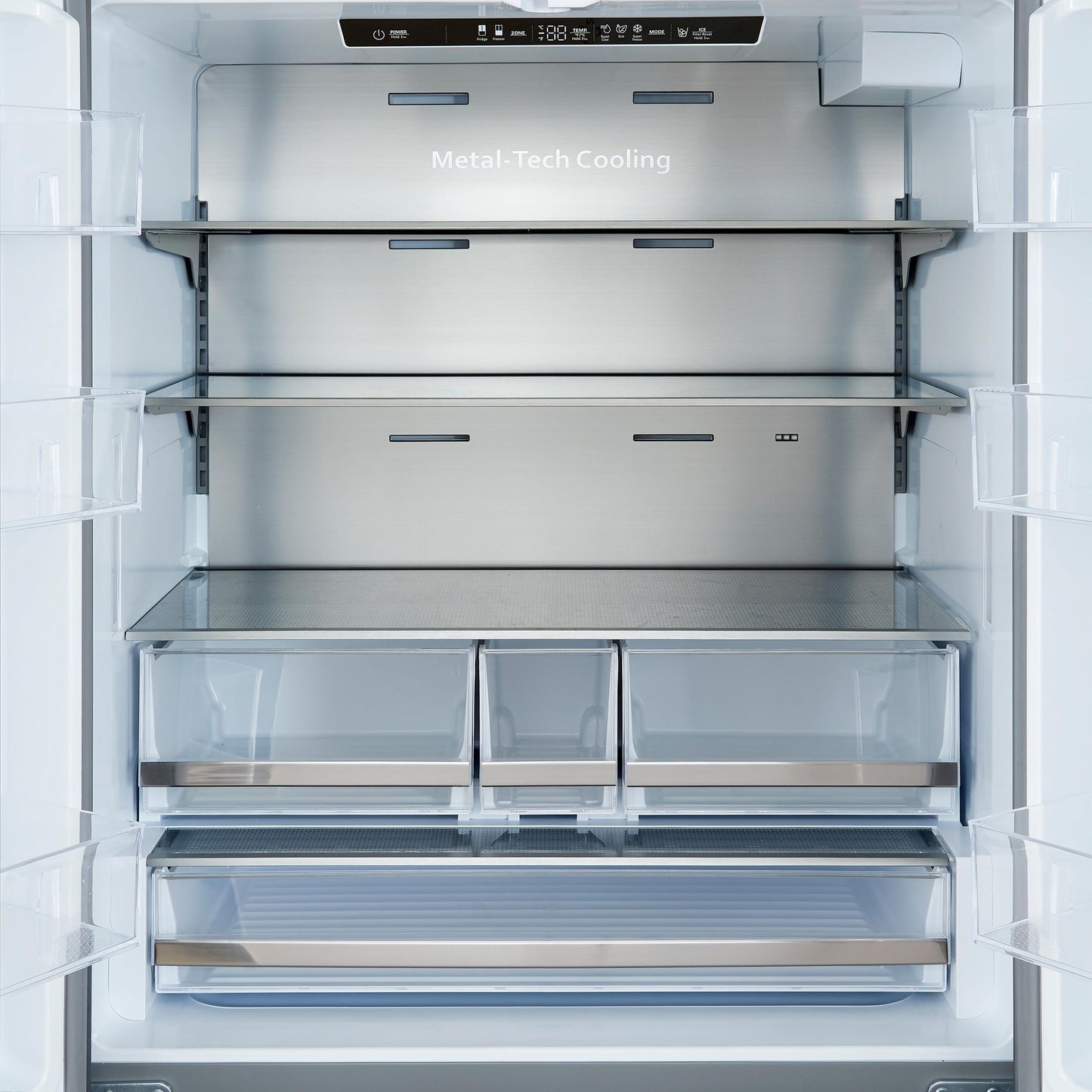Forno FFFFD186636SB Forno Aosta 36-Inch French Door Refrigerator, Stainless Steel, 22.4 Cu.Ft, External Water Dispenser, Automatic Ice Maker, Energy Star Certified