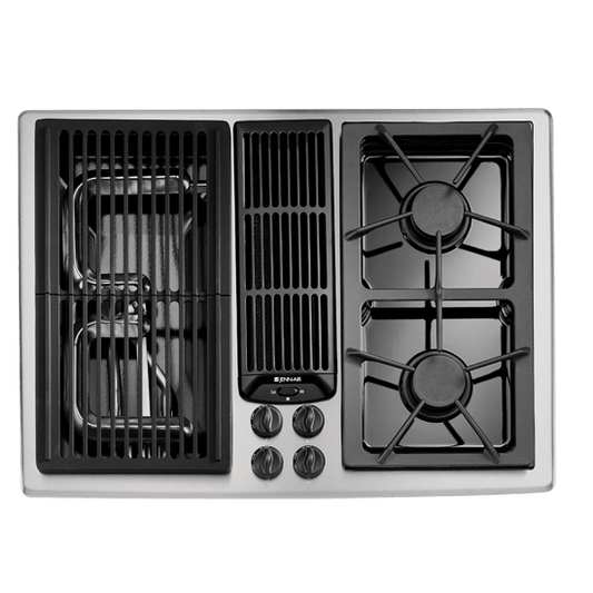 Jennair JGD8130ADS Designer Line Modular Gas Downdraft Cooktop, 30"