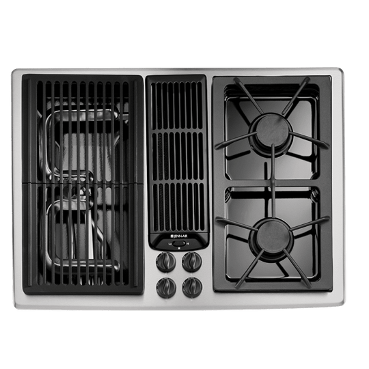 Jennair JGD8130ADS Designer Line Modular Gas Downdraft Cooktop, 30"