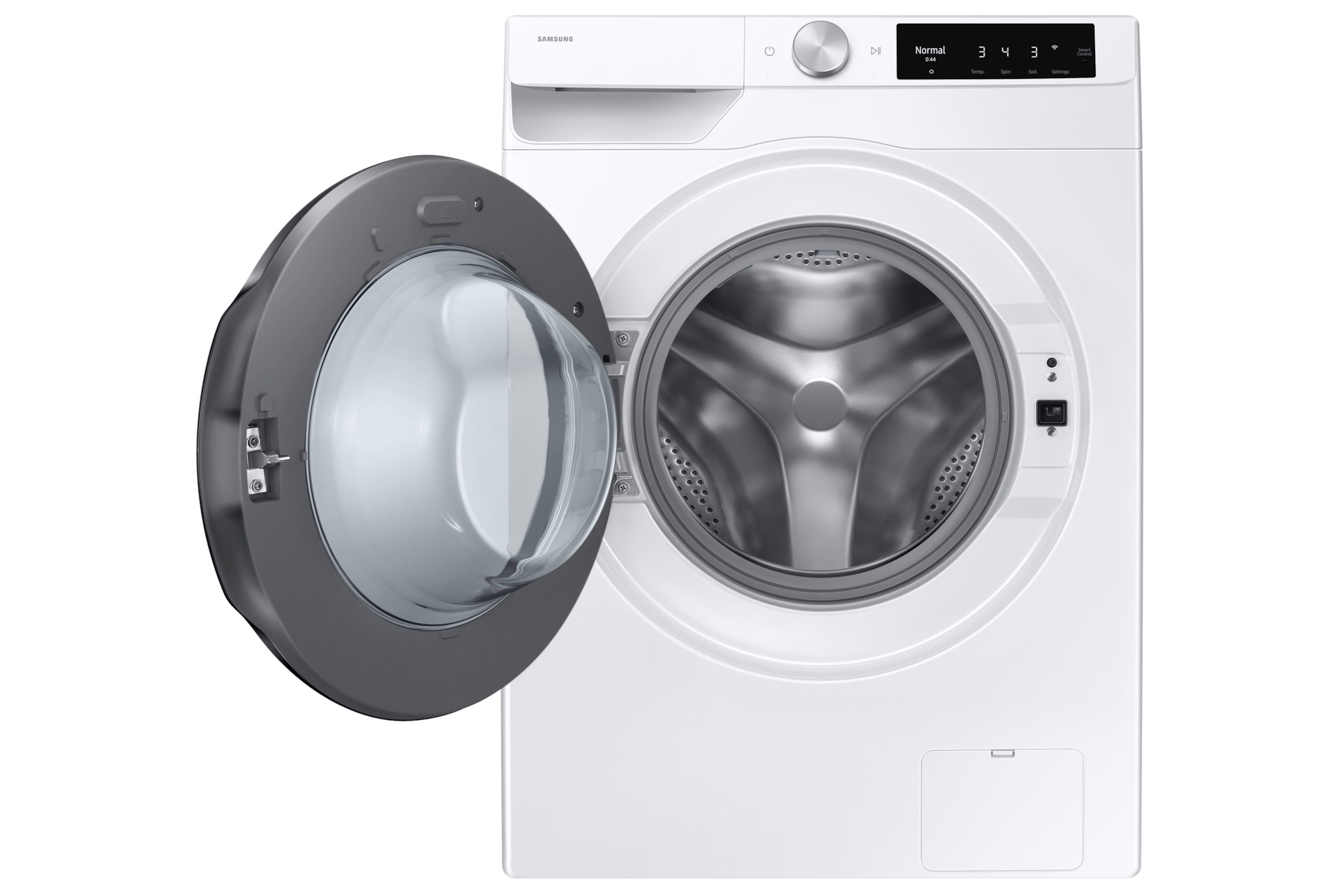 Samsung WW25FG6B34BE Compact Front Load Washer Wi-Fi Connectivity Super Speed Wash 2.5 Cu.Ft.