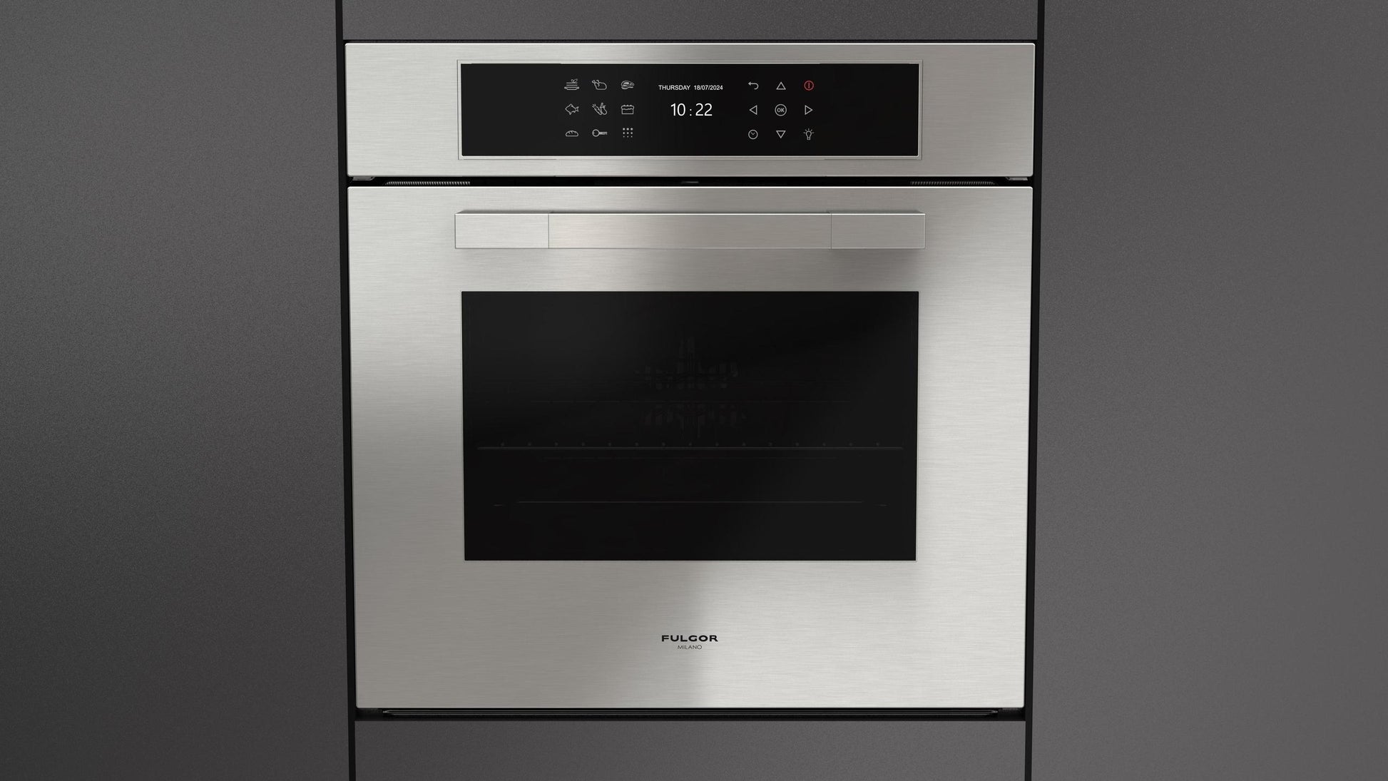 Fulgor Milano F7MSP24S1 24" Touch Control Self-Clean Oven