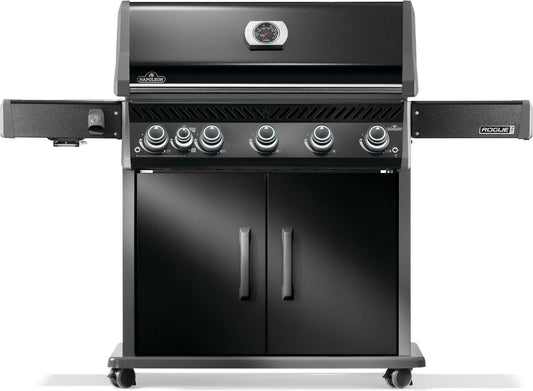 Napoleon Bbq RP625SIBNK2 Rogue Pro 625 Sib With Infrared Side Burner , Natural Gas, Black
