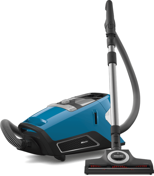 Miele BLIZZARD CX1 TURBOTEAM POWERLINE Blizzard Cx1 Turboteam Powerline Tech Blue - Bagless Canister Vacuum Cleaners With Turbobrush - Ideal For Pet Lovers.
