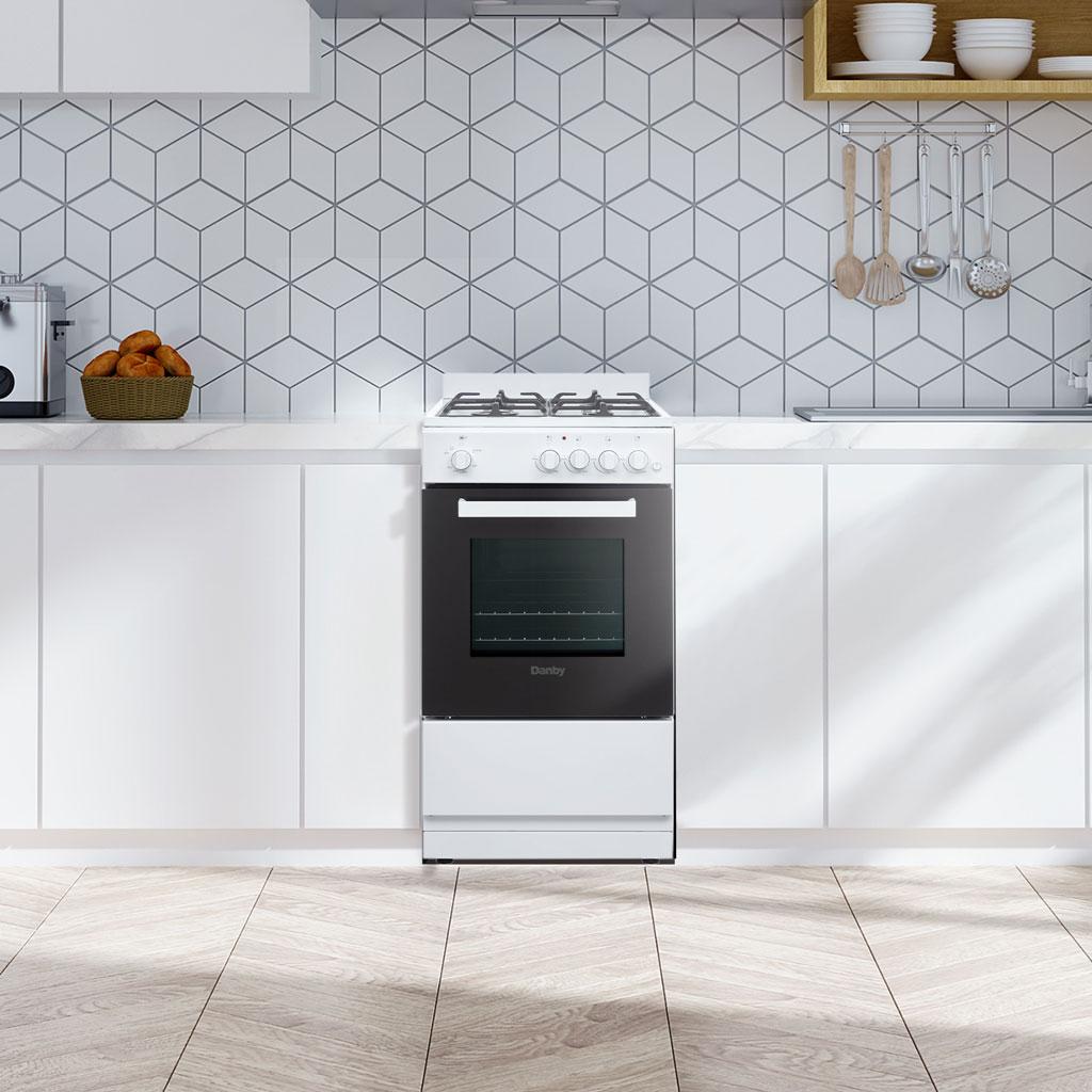 Danby DR20V1WGLP Danby 20 Wide Gas Range In White