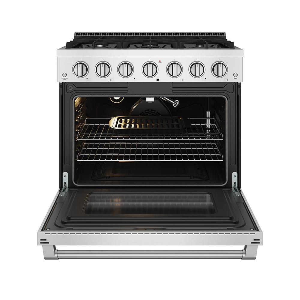 Thor Kitchen SRG3601LP 36 Inch S Series Professional Freestanding Liquid Propane Range