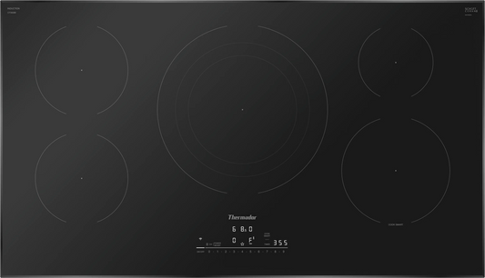 Thermador CIT365BB Heritage® Induction Cooktop 36'' Black, Without Frame
