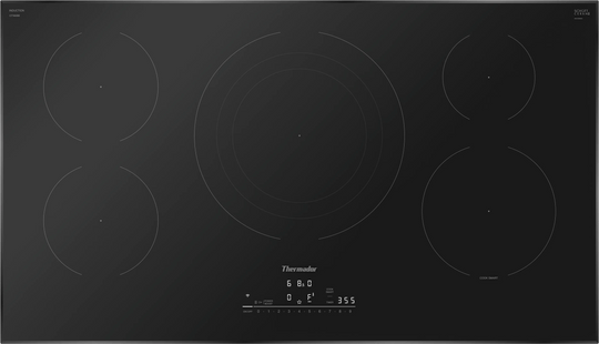 Thermador CIT365BB Heritage® Induction Cooktop 36'' Black, Without Frame