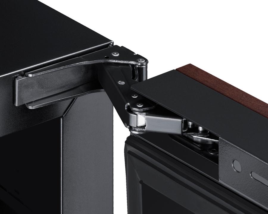 Summit SWC532BLBISTPNRLHD 24" Wide Built-In Wine Cellar (Panel Not Included)