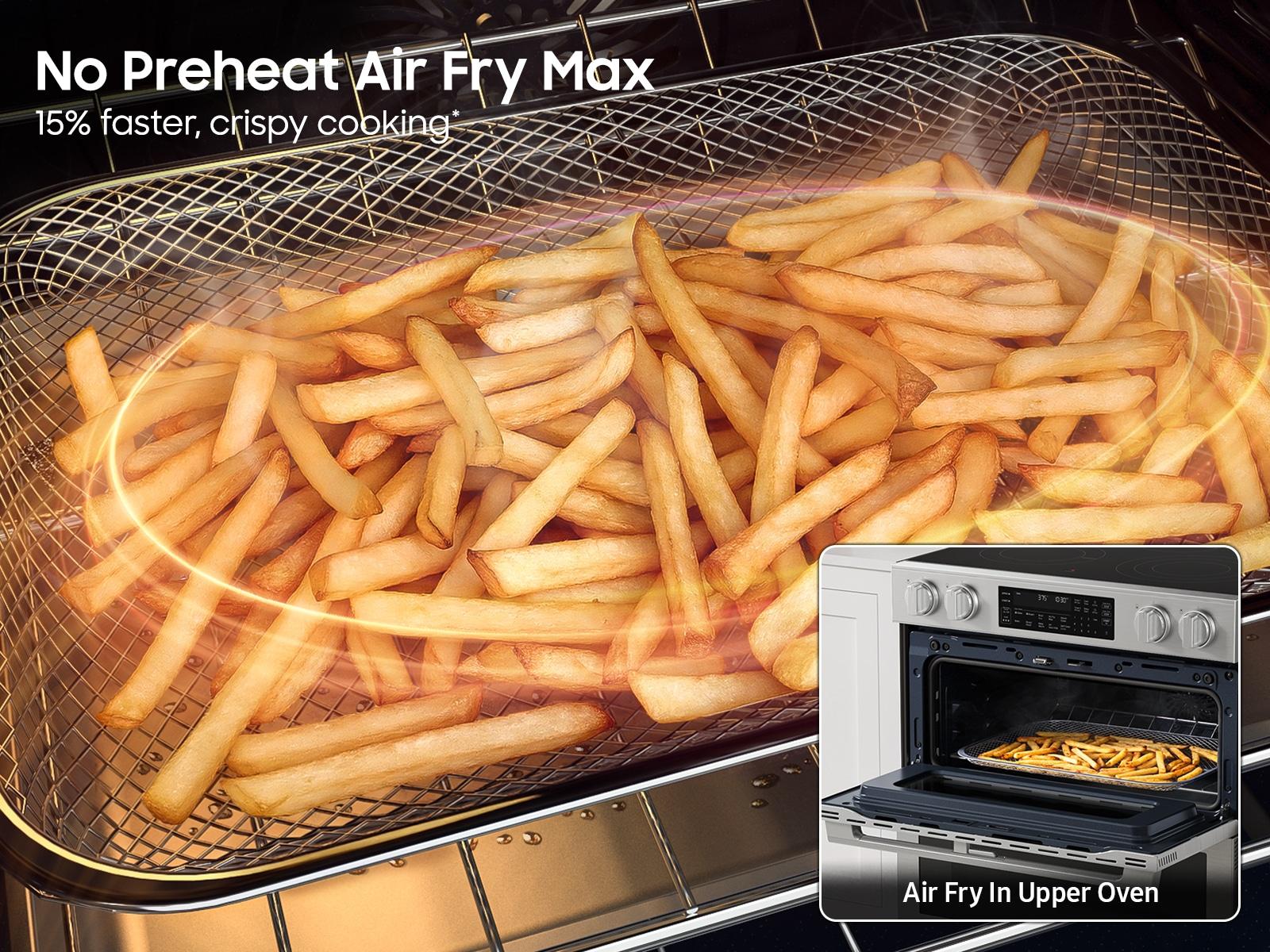 Samsung NSE90H63DRAA Bespoke Smart Slide-In Electric Range Flex Duo™ Oven Pro Style Design Dual True Convection