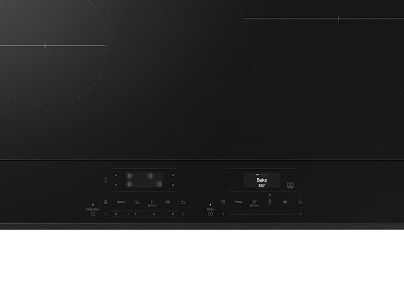 Samsung NSI6DB930012 Bespoke 6.3 Cu. Ft. Smart Slide-In Induction Range With Anti-Scratch Glass Cooktop & Air Fry In White Glass