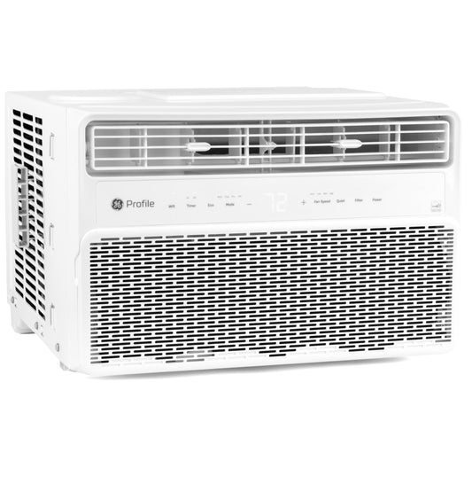 Ge Appliances PWDV08WWF Ge Profile™ Energy Star® 8,000 Btu Inverter Smart Ultra Quiet Window Air Conditioner For Medium Rooms Up To 350 Sq. Ft.