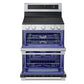 Lg LDEL7324YE 7.3 Cu. Ft. Smart Electric Double Oven Freestanding Range With Probake Convection®, Air Fry & Air Sous Vide