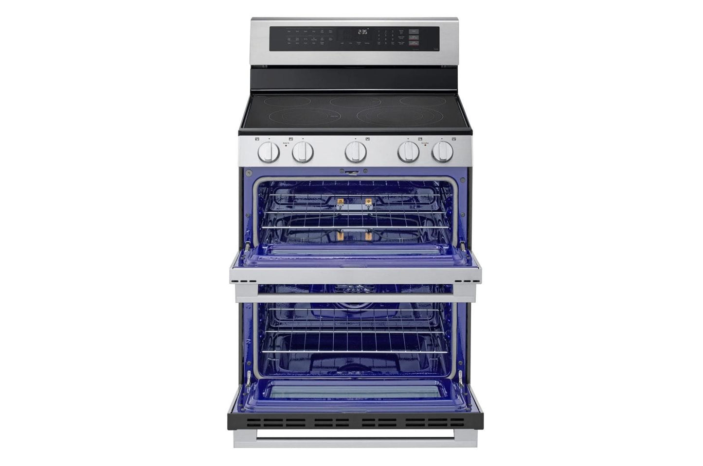 Lg LDEL7324YE 7.3 Cu. Ft. Smart Electric Double Oven Freestanding Range With Probake Convection®, Air Fry & Air Sous Vide