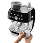Smeg EGF03BLUS Espresso Coffee Machine Black Egf03Blus